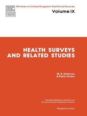 cover image of Health Surveys and Related Studies